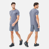 Trailberg Focus T-Shirt / Shorts Set - Storm Grey