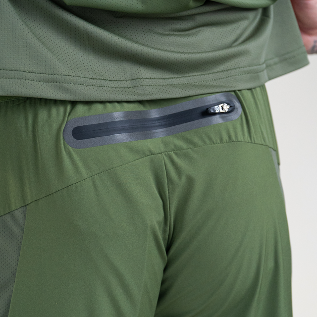 Flux Tech T-Shirt / Shorts Set - Khaki