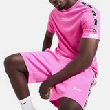 Nike Repeat Logo T-Shirt Short Set - Pink