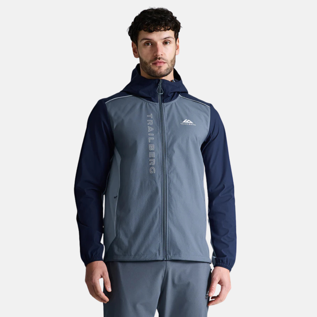 Trailberg Triathlon AW25 Tracksuit - Storm Grey/Navy Blue