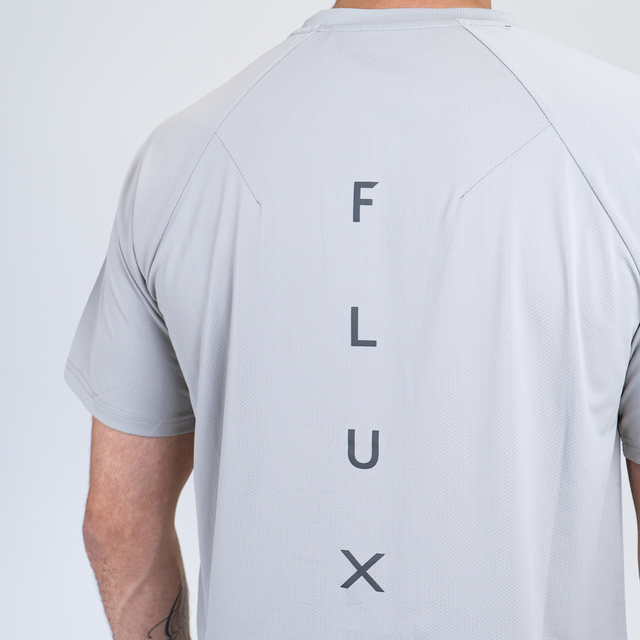 Flux Tech T-Shirt - Concrete Grey