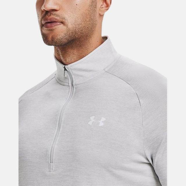 Under Armour Tech 2.0 1/4 Zip - Marl Grey