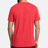 Under Armour Seamless Grid T-shirt / Shorts Set - Red/Black