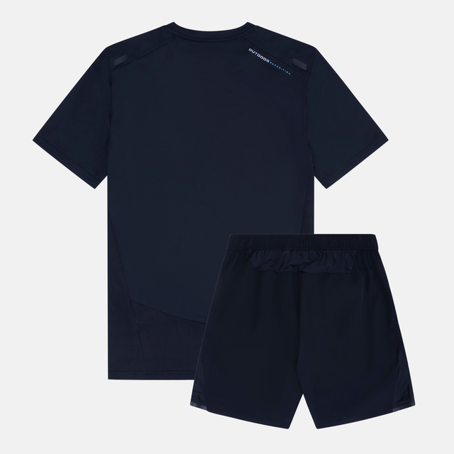OEX Flash T-Shirt / Dyno Shorts Set - Black