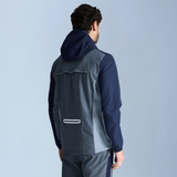Trailberg Triathlon Windbreaker - Storm Grey/Navy Blue