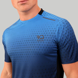 Velozia Performance T-Shirt / Shorts Set - Blue/Black
