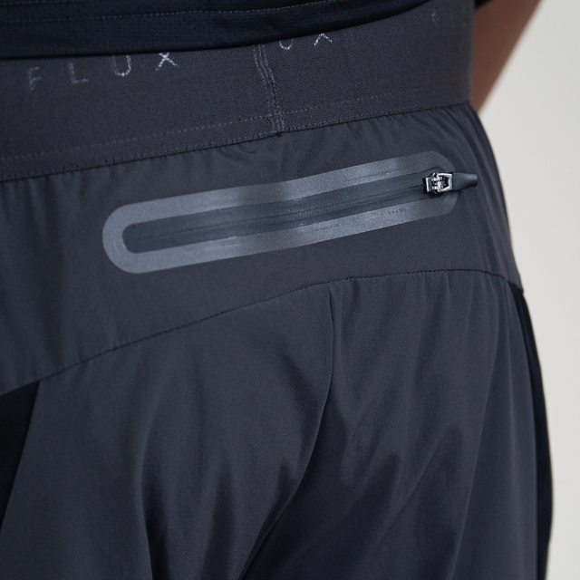 Flux Tech T-Shirt / Shorts Set - Charcoal