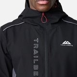 Trailberg SS26 Triathlon Windbreaker - Black/Volcano Grey