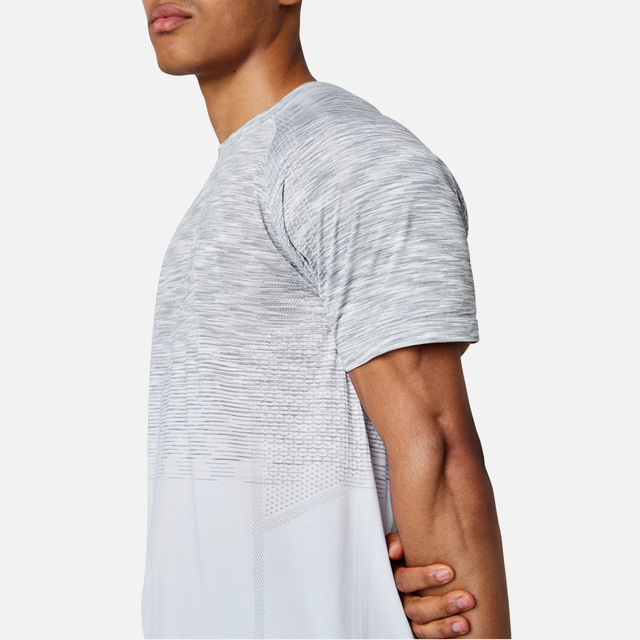 Trailberg Arc Seamless 2.0 T-Shirt - White/Concrete Grey