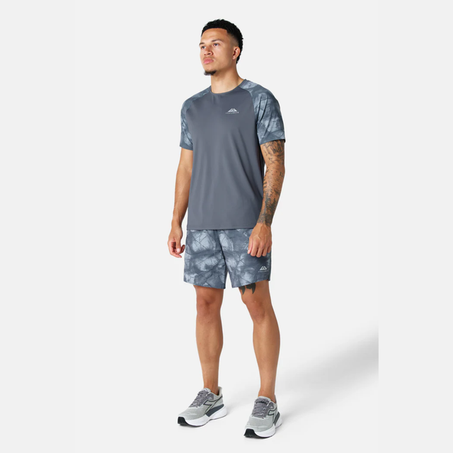 Trailberg Ice T-Shirt / Shorts Set - Graphite Grey