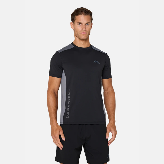 Trailberg Triathlon Ultra T-Shirt - Black/Graphite Grey