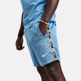 Nike Repeat Logo T-Shirt Short Set - Blue