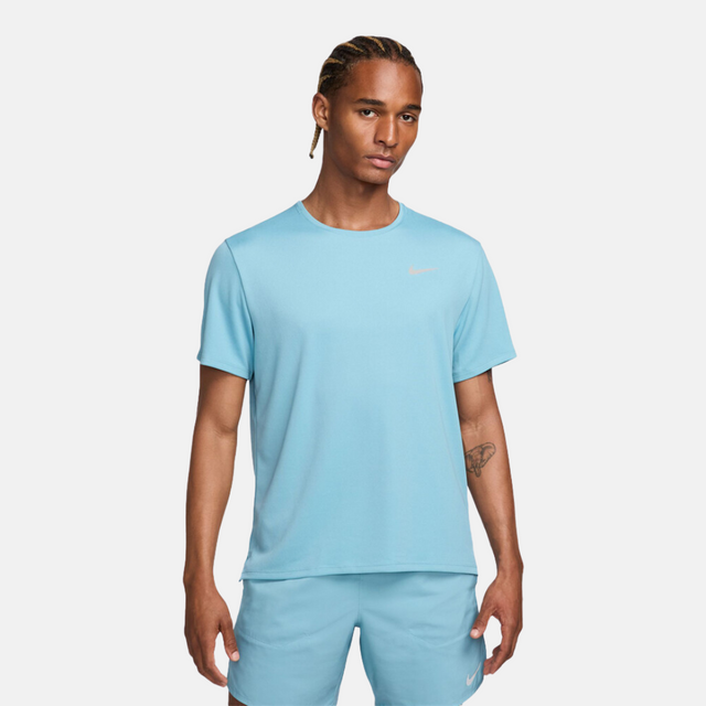 Nike UV Miler T-Shirt - Denim Turquoise