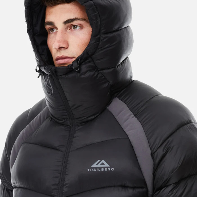 Trailberg Zermat Insulated Jacket - Black/Volcano Grey