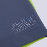 OEX Flynn T-Shirt / Shorts Set - Acid Lime/Charcoal