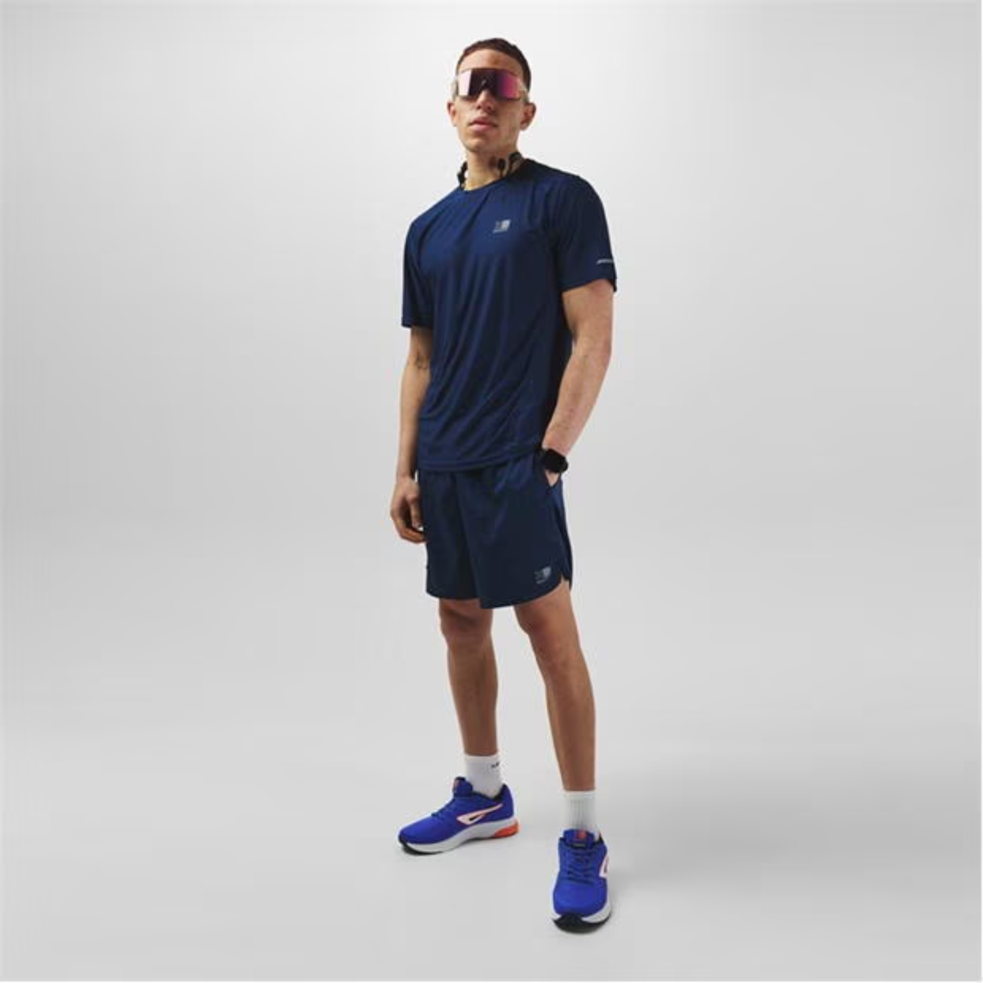 Karrimor Run T-Shirt / Shorts Set - Navy