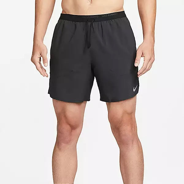 Nike Brief-Lined Stride 7inch Shorts - Black