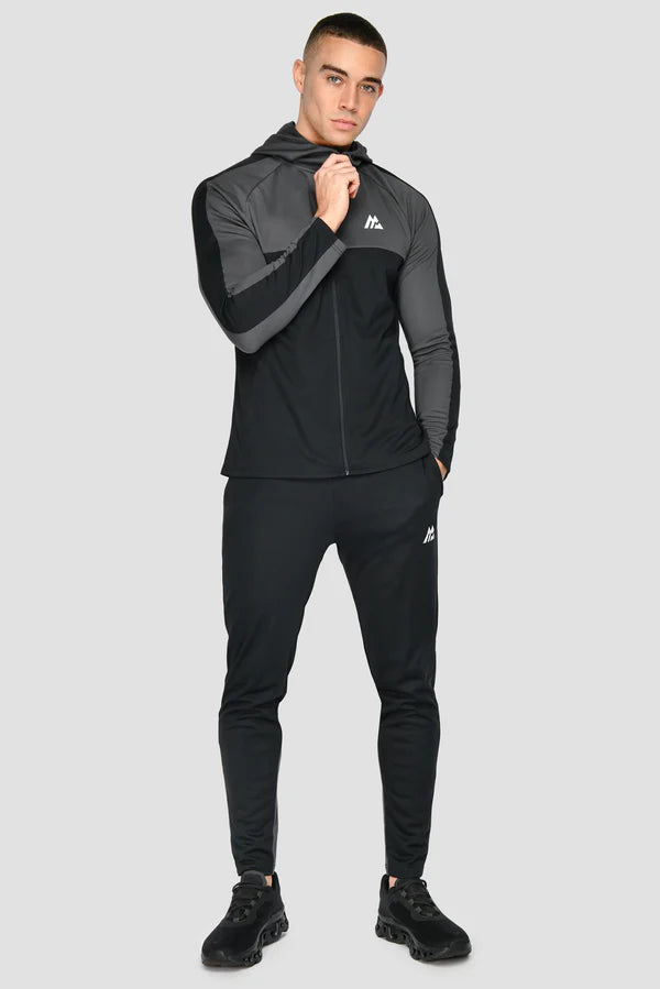 MONTIREX Agility Tracksuit Set - Black/Asphalt