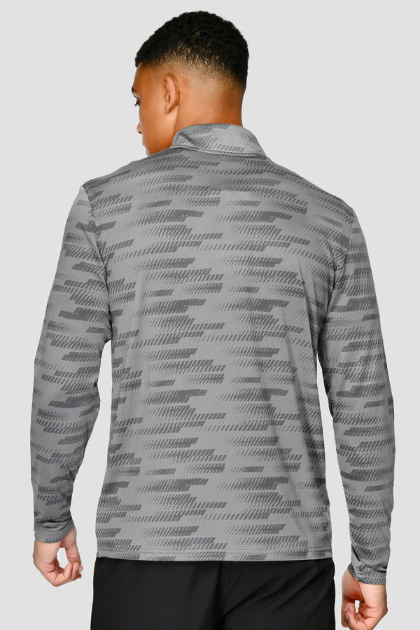 Montirex Apex 1/4 Zip - Dark Slate Grey/Cement Grey