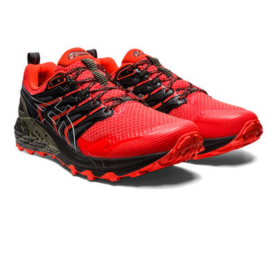 ASICS GEL-TRABUCO TERRA TRAIL RUNNING TRAINERS - CHILE RED