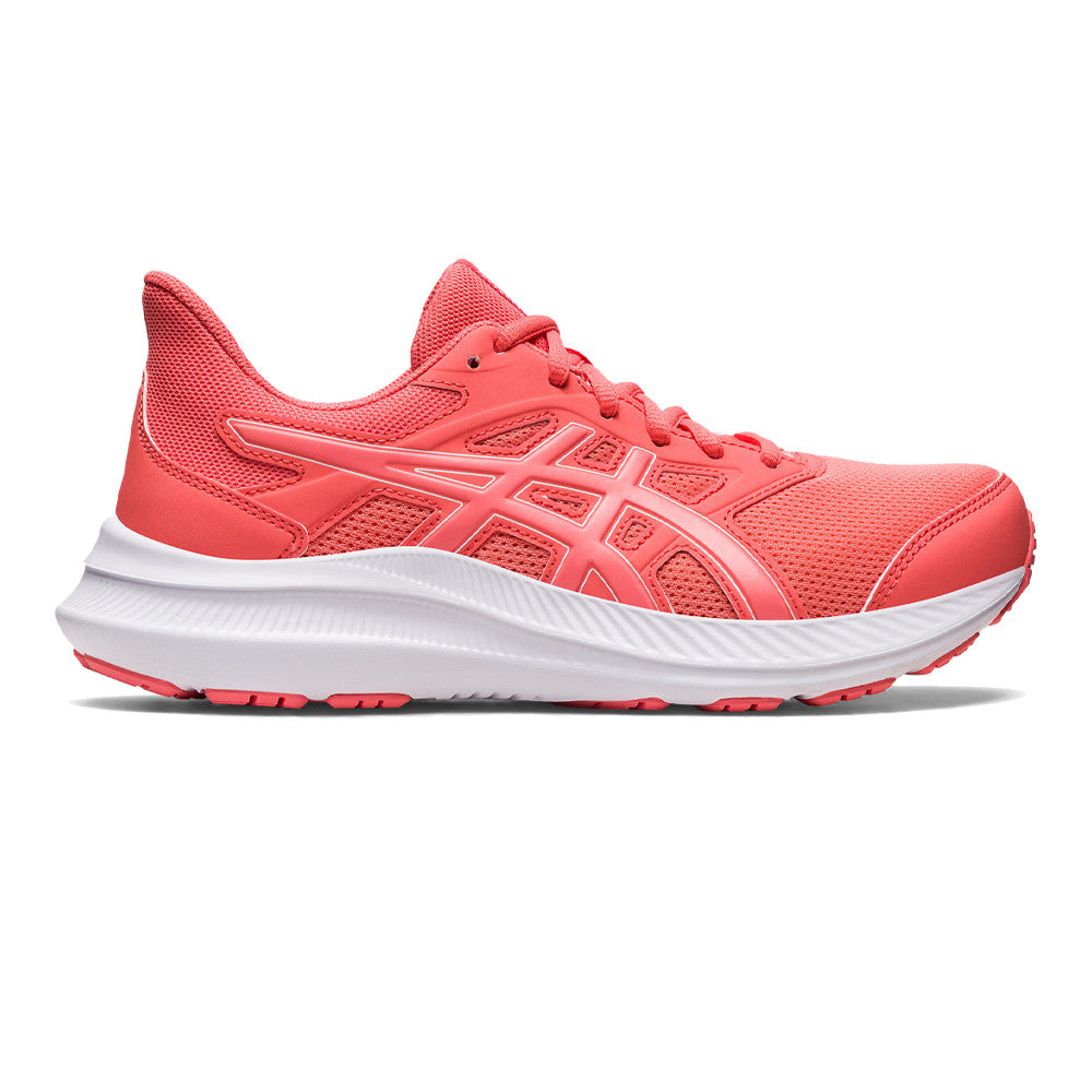 ASICS WOMEN'S JOLT 4 RUNNING TRAINERS - PINK CORAL/WHITE