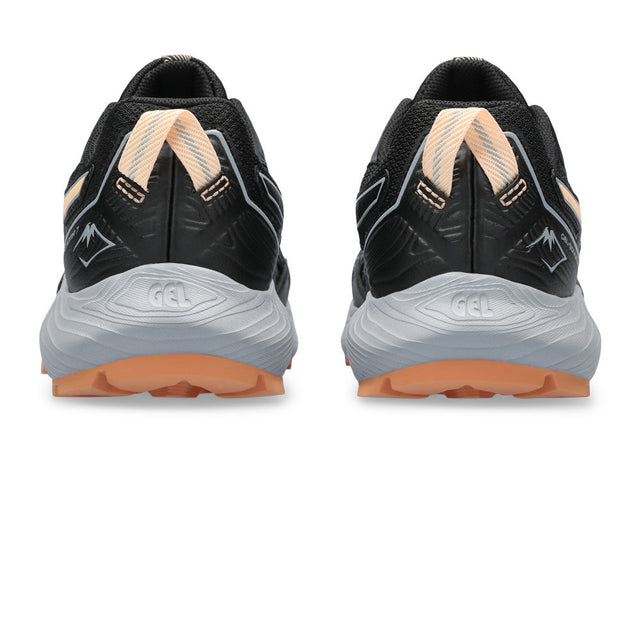 Asics Women's Gel Sonoma 7 Trail Trainers - Black / Peach