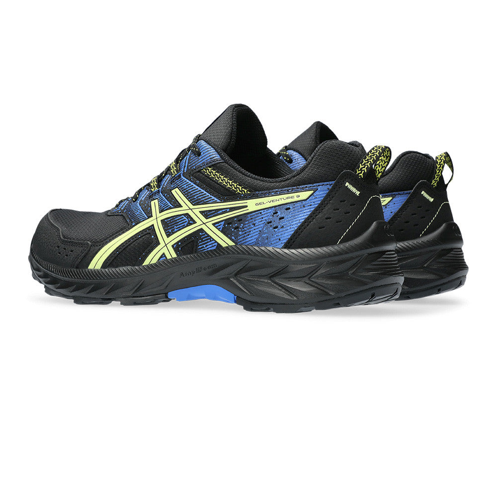 ASICS GEL-VENTURE 9 TRAIL RUNNING TRAINERS - BLACK/BLUE