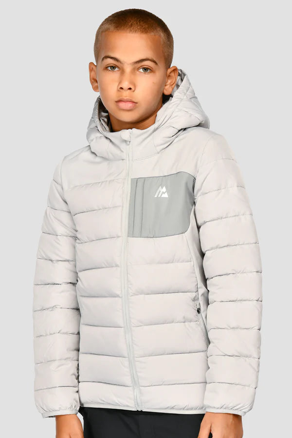 MONTIREX Junior ALT PUFFER JACKET/COAT - Mercury/Platinum Grey
