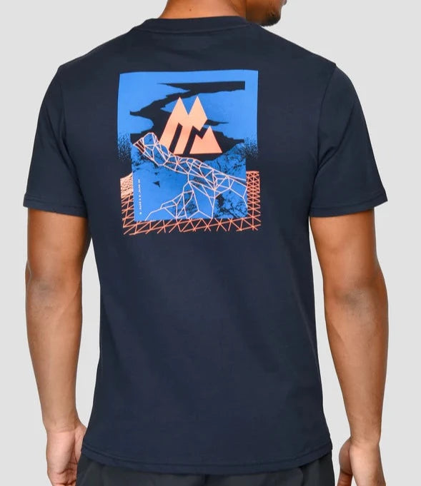 MONTIREX Calibration T-Shirt - Navy / Orange