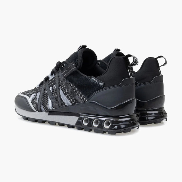 Cruyff Fearia Hex-Tech Trainers - Black/Grey
