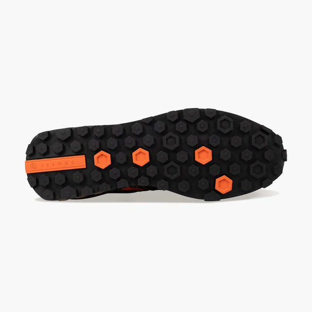 Cruyff Fearia Hex-Tech Trainers - Black/Orange