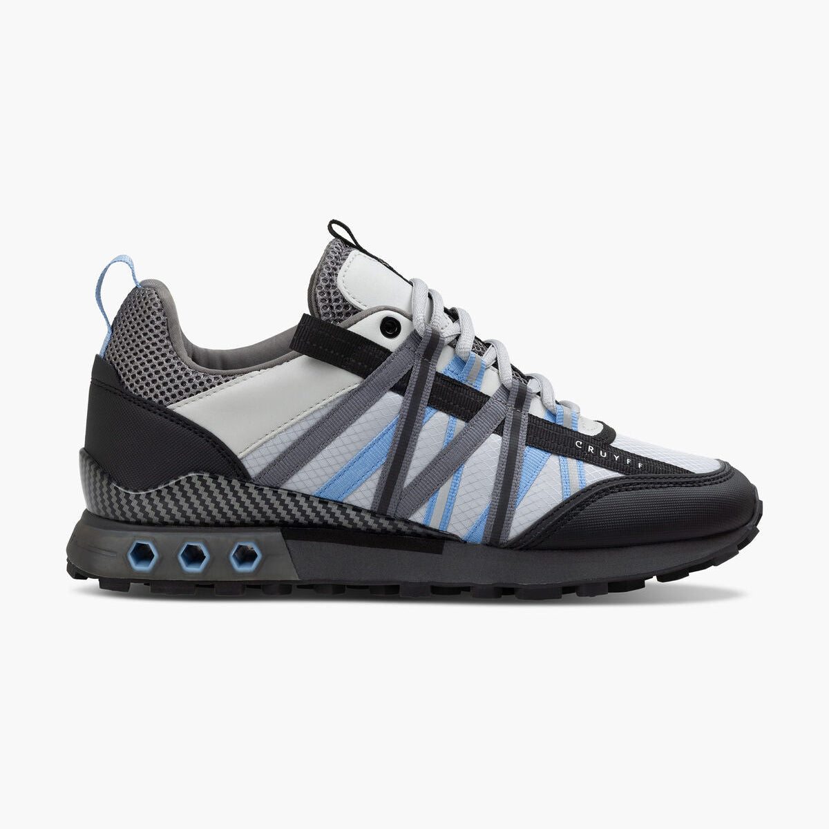 Cruyff Fearia Hex-Tech - Mid Grey/Blue