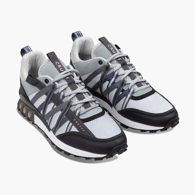 Cruyff Fearia Hex-Tech - Light Grey/Reflective Black