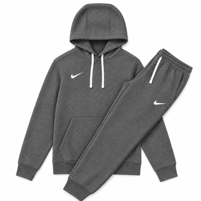 Nike Therma Fleece Tracksuit - Dark Grey