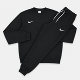 Nike Crew Neck Tracksuit - Black