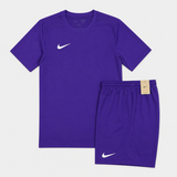 Nike Junior Dri-Fit Tshirt / Shorts Set - Purple