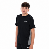 ATX Junior Granite T-Shirt - Black/Grey