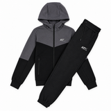 ATX Junior Tundra FZ Tracksuit - Dark Grey/Black