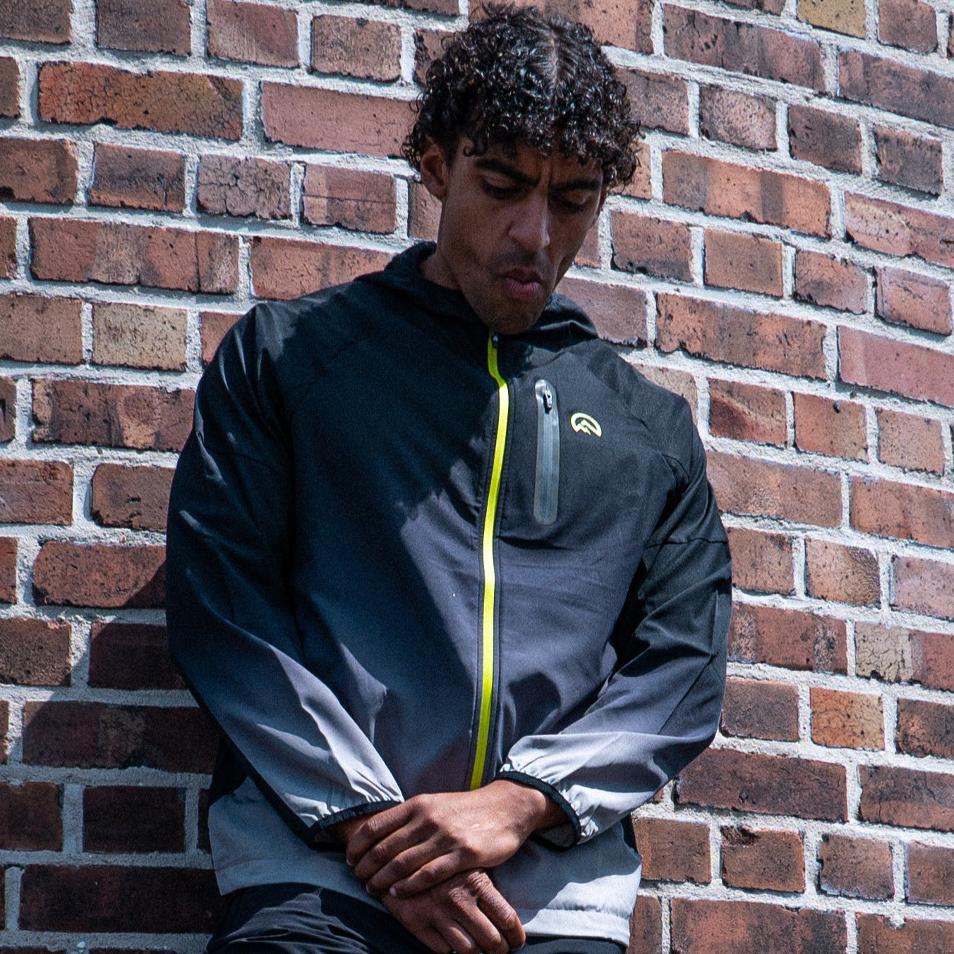 Flux Gradient SS25 Jacket - Black/Neon