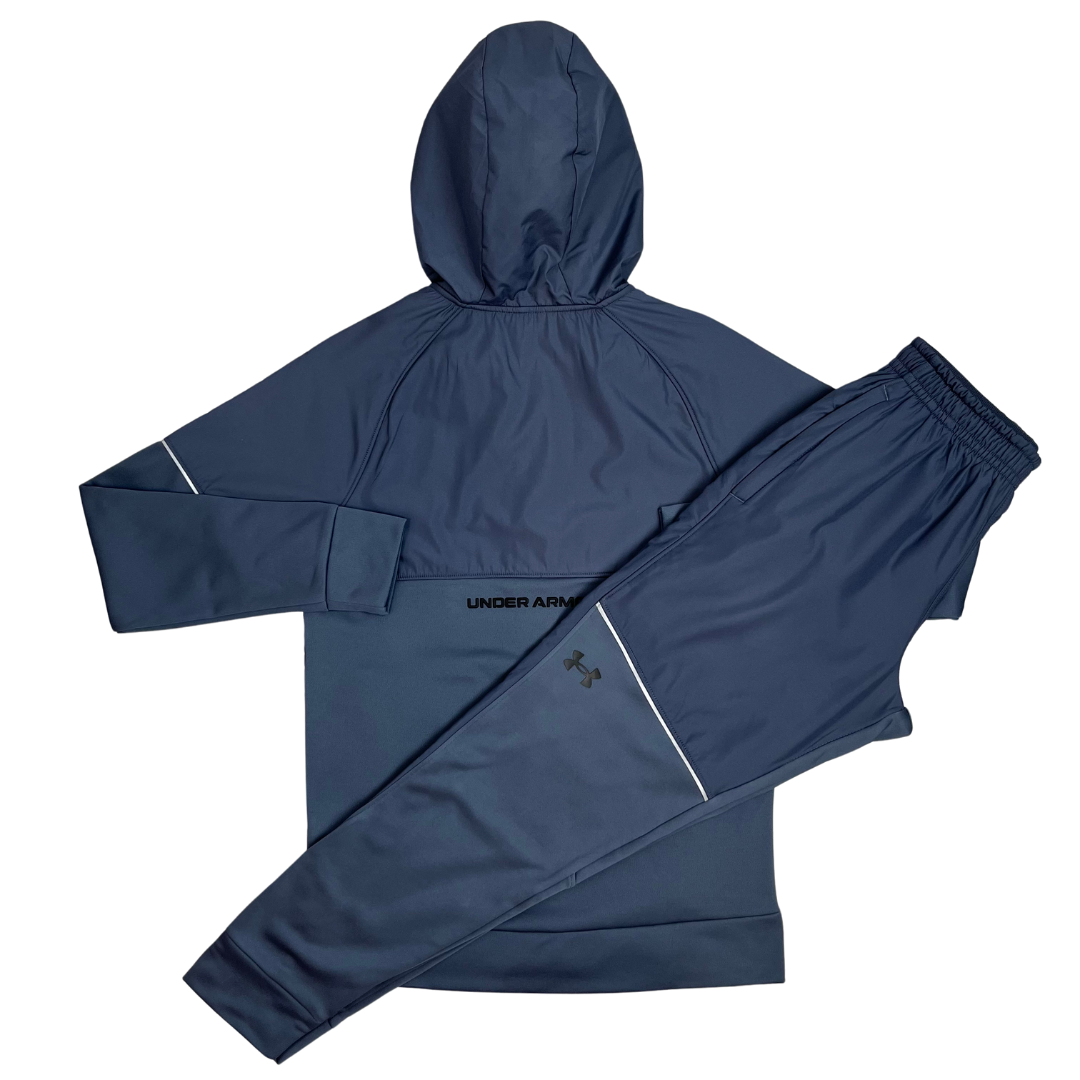 Under Armour Storm Grid Tracksuit - Navy Grey