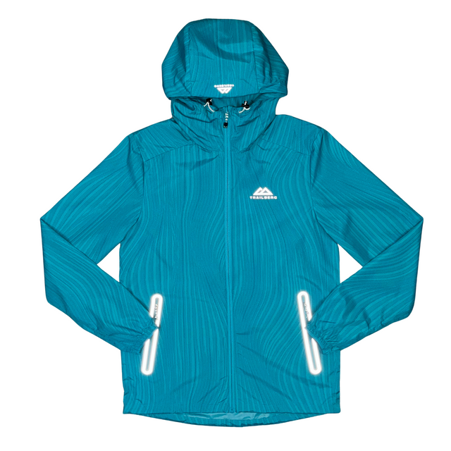 Trailberg Vertex Windbreaker - Aqua/Scuba Blue