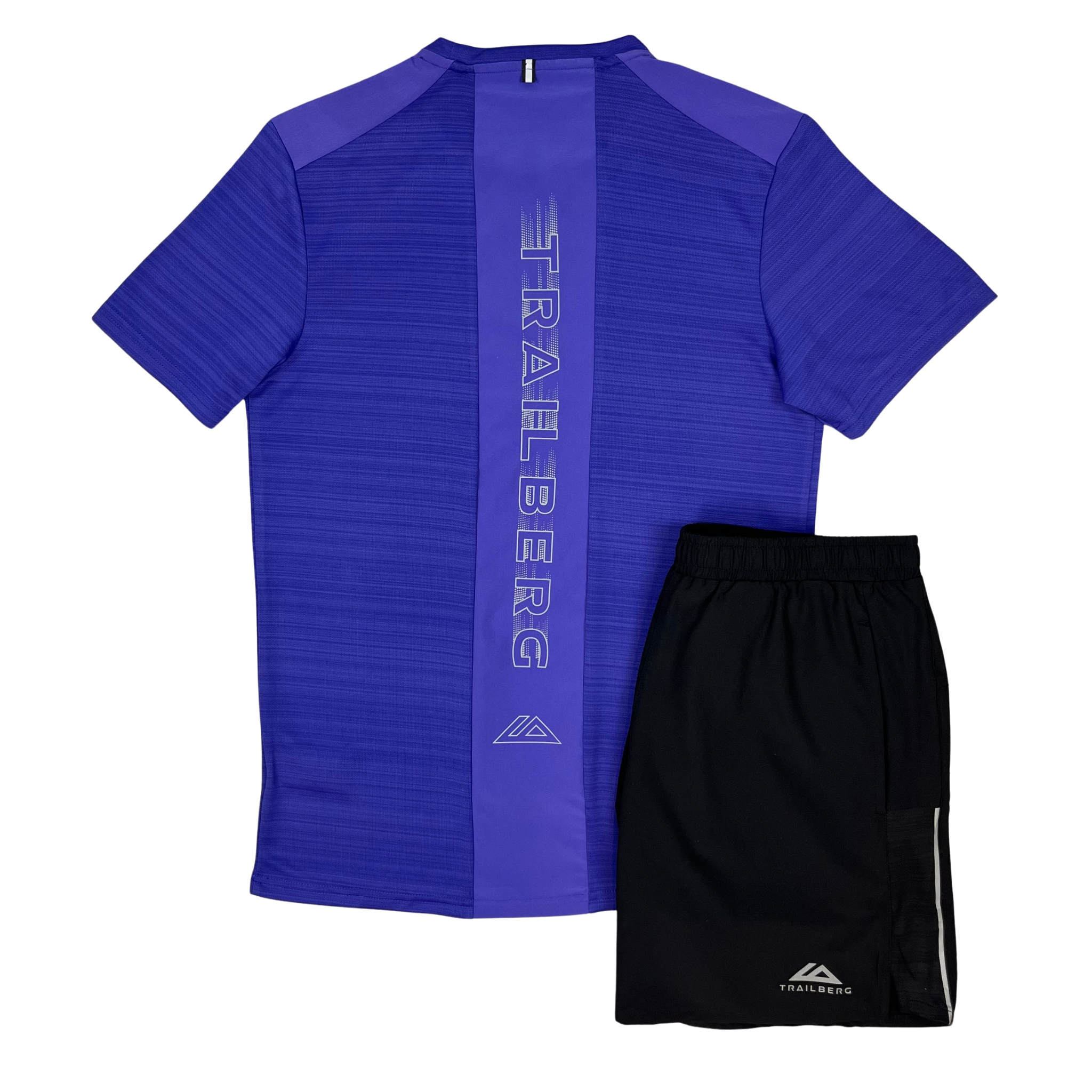 Trailberg Cloud T-Shirt / Shorts Set - Purple / Black