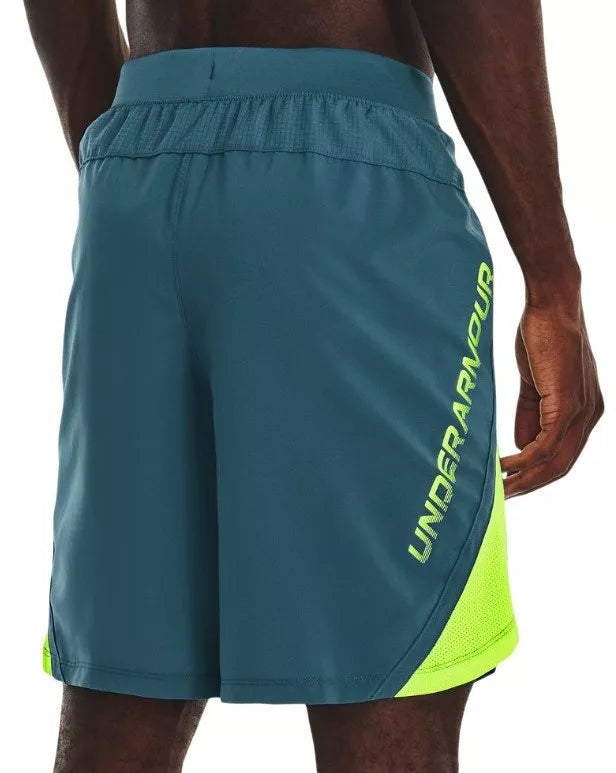 Under Armour Launch Shorts - Blue / Green