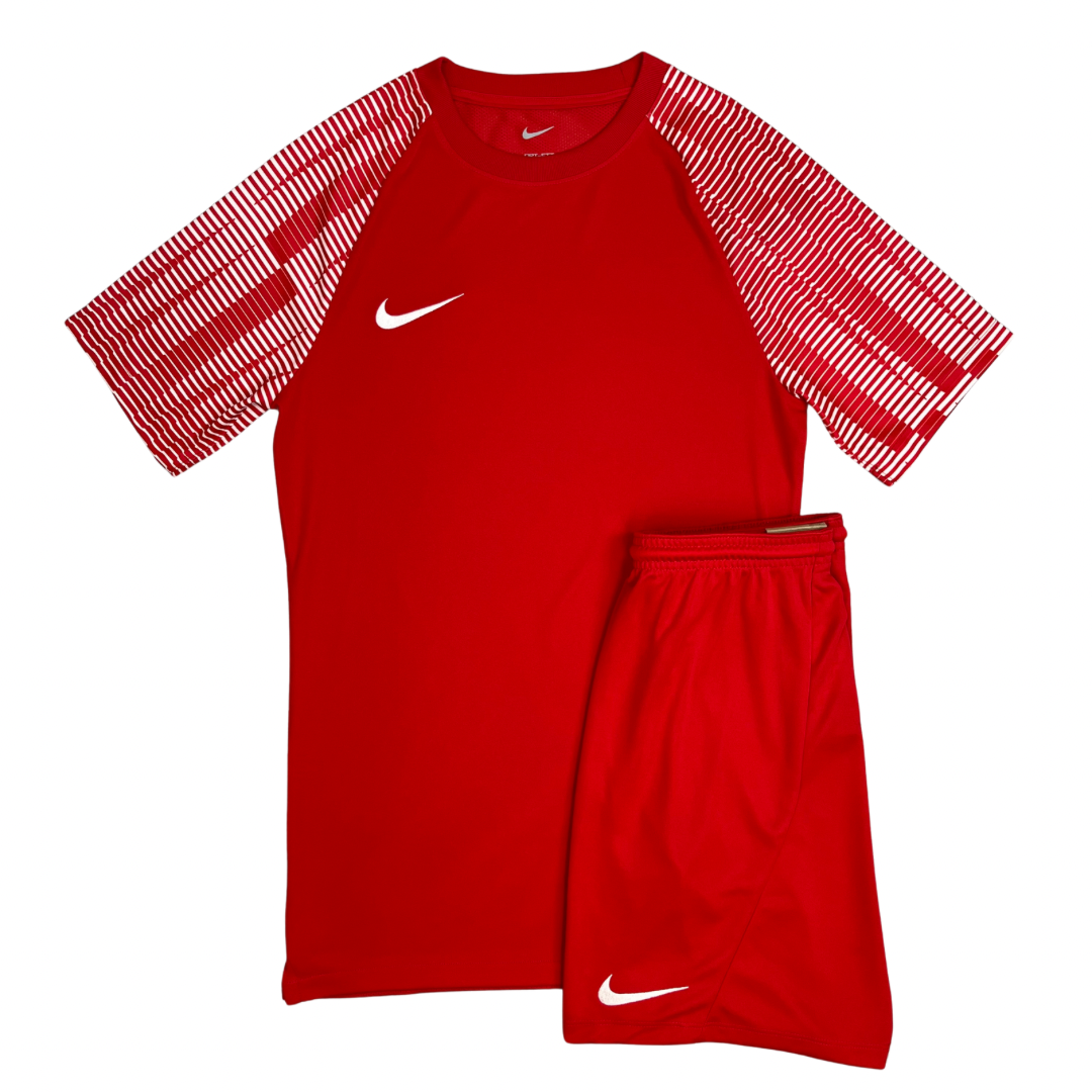 Nike Academy Dri-Fit Tshirt / Shorts - Team Red