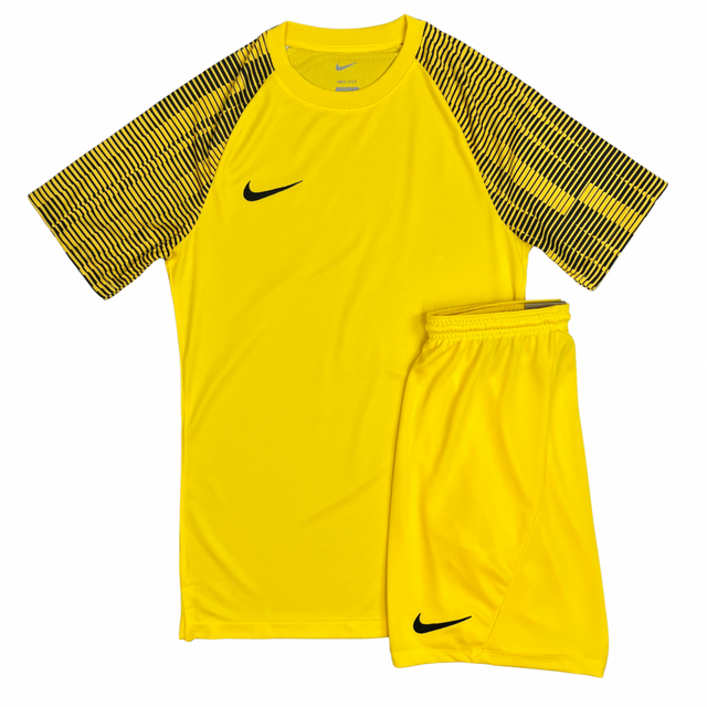 Nike Academy Dri-Fit Tshirt / Shorts - Yellow