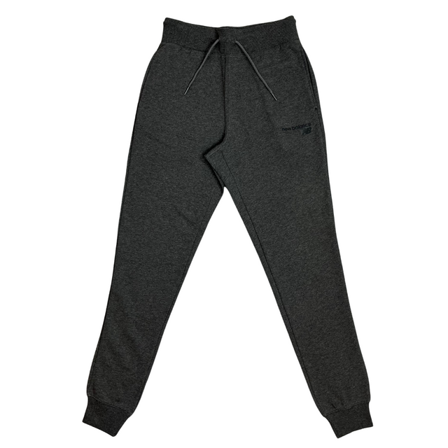 New Balance Logo Fleece Pants - Charcoal Grey