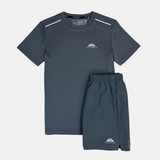 Trailberg Focus T-Shirt / Shorts Set - Storm Grey