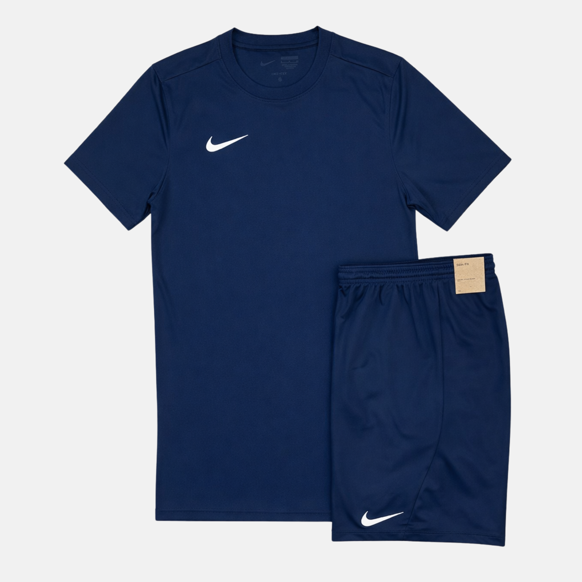 Dri Fit Tshirt Shorts Set Midnight Blue Navy
