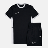 Nike Academy Drill T-Shirt / Shorts Set - Black/White