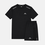Trailberg Endura T-Shirt / Shorts Set - Black